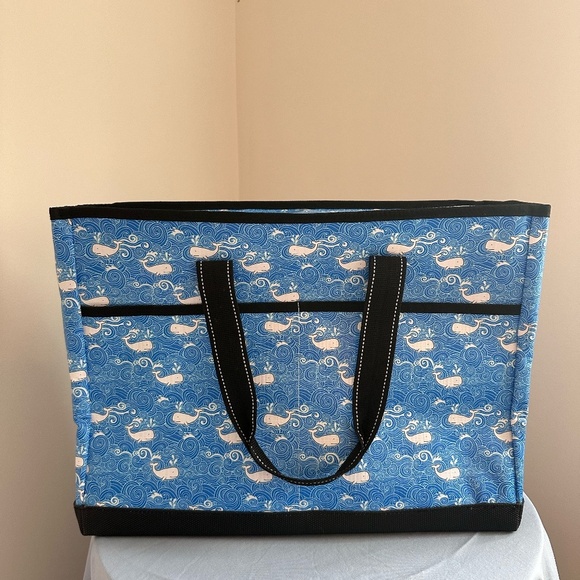 Scout BJ Bag - Pocket Tote Bag in Beluga Baby - Picture 4 of 6